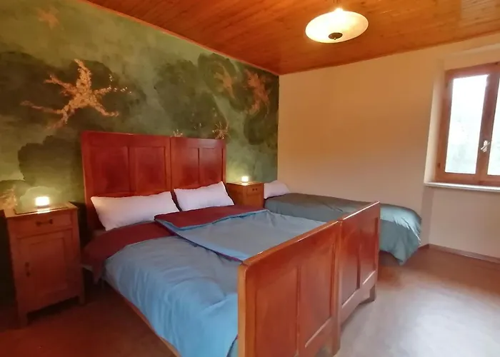 別荘 Casa D'arte In The Mountains On Orta - 16 Per Quarna Sotto